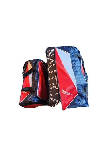 Nautica 22” Carry-On Rolling Duffle Softcase Suitcase Luggage Bag set (2 pieces)